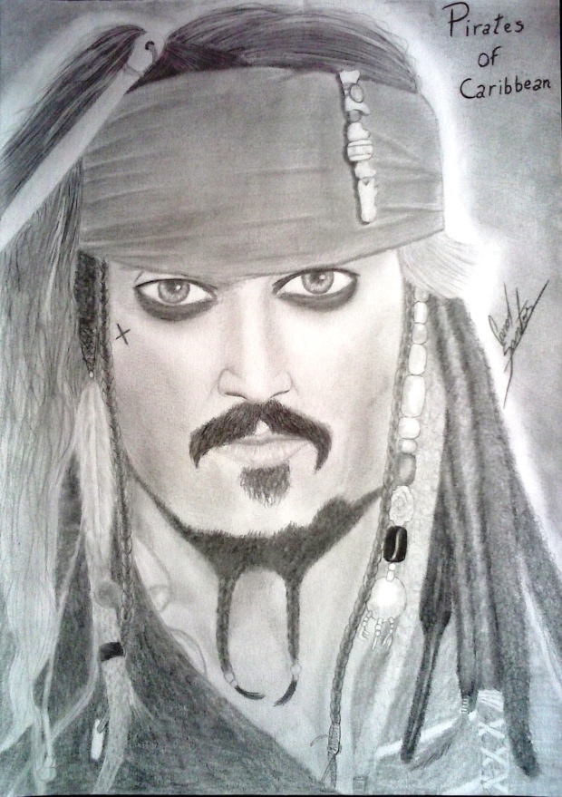 Johnny Depp - Pirates of Caribbean - By Carol